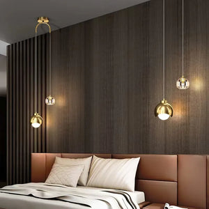 Luxury Crystal Pendant Light - Hanging Lamp - Ceiling Lamp