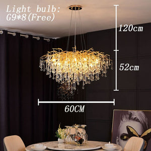 Luxury Chandeliers K9 Crystal