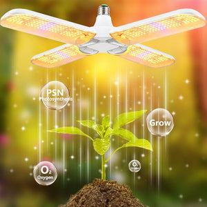 The Best Growing Light Available on a Budget - Plant Led Growth Light Full Spectrum E27 Folding Plant Led Grow Lights AC110V 220V